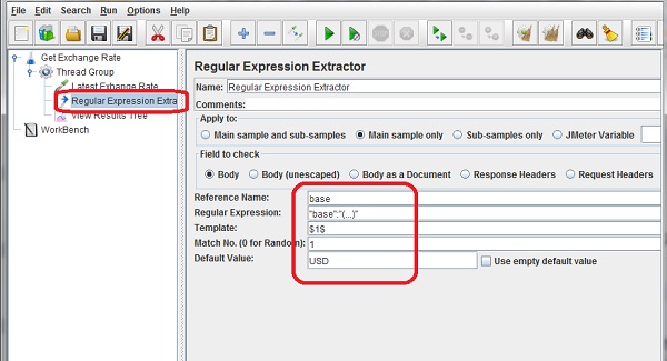 Define Variable from Extractor