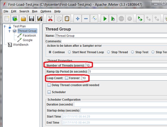 Create First JMeter Load Test