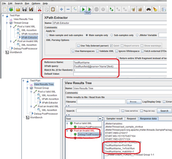 XPath Extractor - Capture XML Data