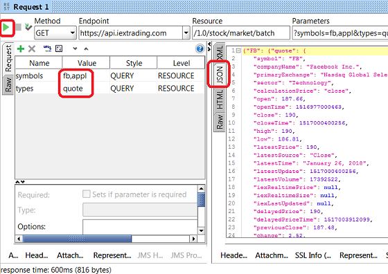 Run REST SoapUI Project Request with Query Parameter