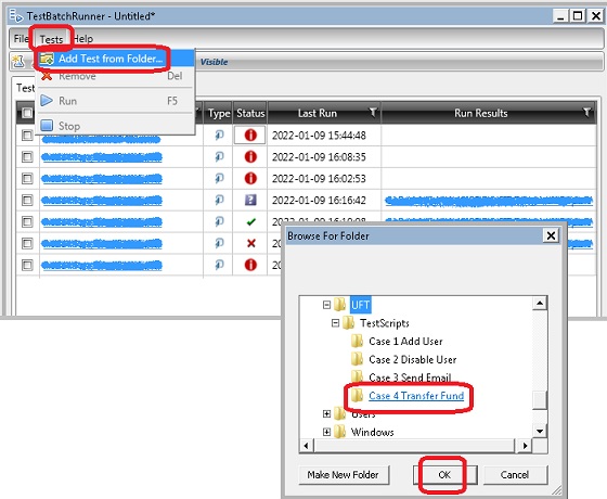 Add Test to Test Batch Runner