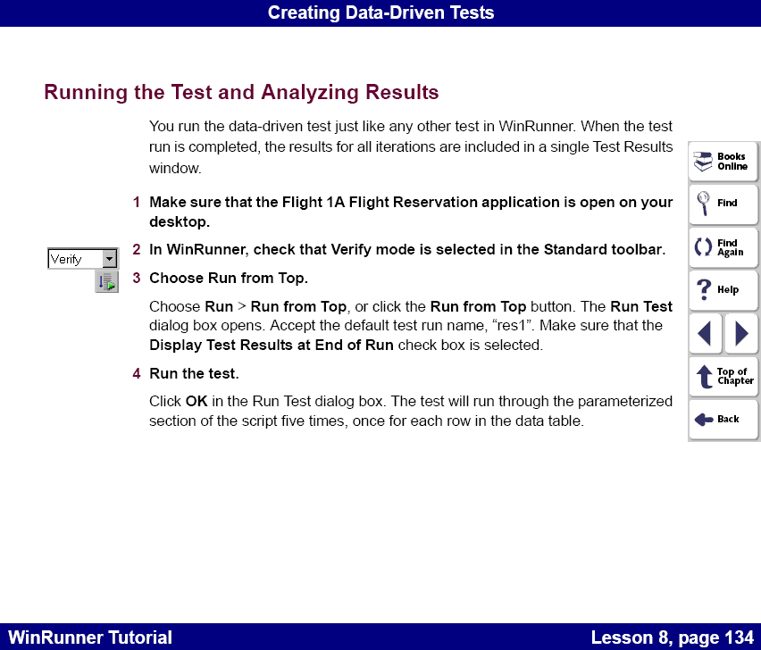 Running the Test and Analyzing Results