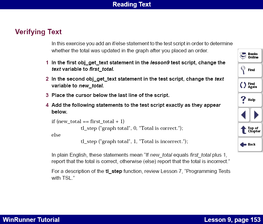 Verifying Text