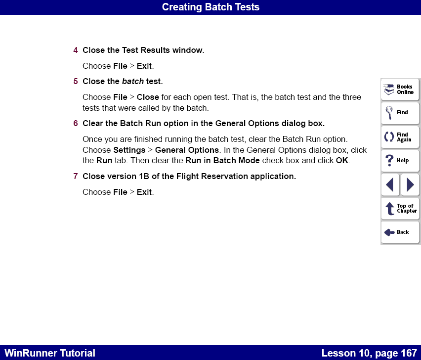 View the results of the called tests 2