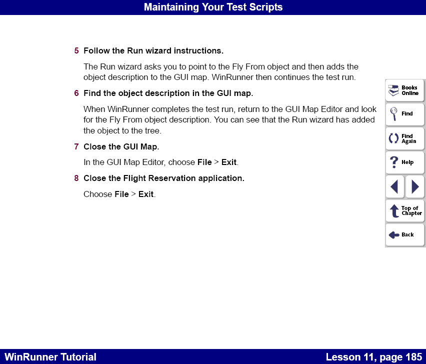 Follow the Run wizard instructions