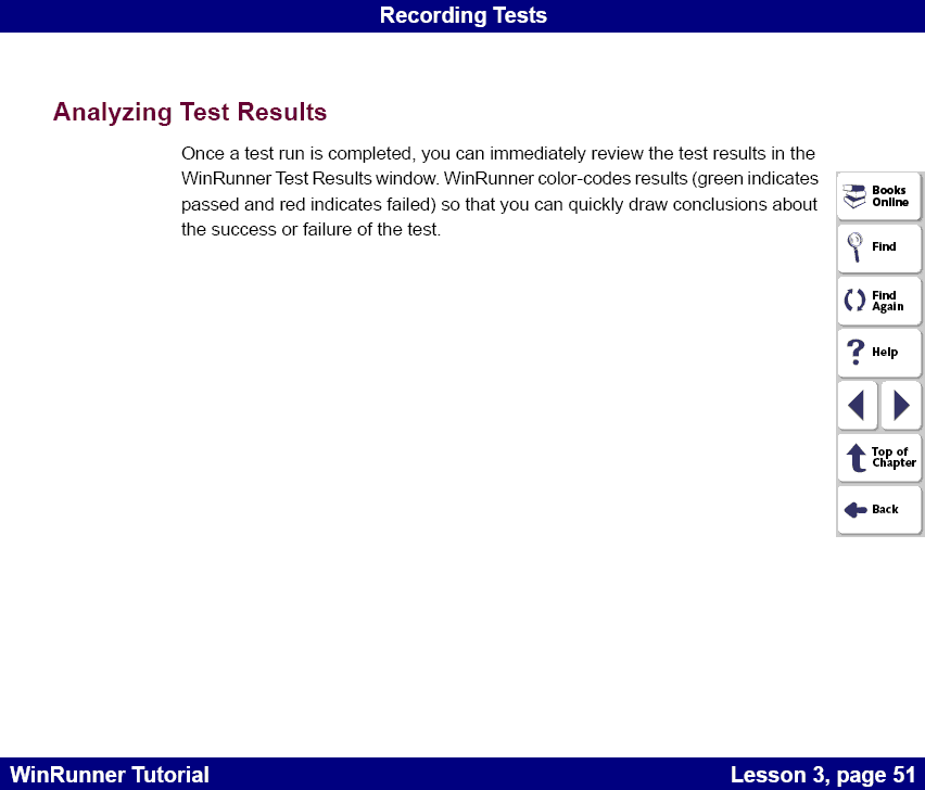 Analyzing Test Results