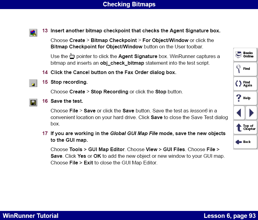 Insert another bitmap checkpoint