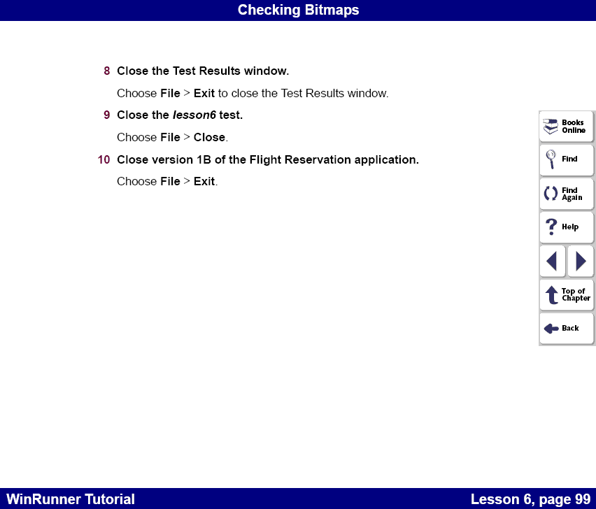 Bitmap checkpoints test results mismatch 2